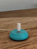 Su kabağı Lamba Altlığı 15 cm Çapında Mavi Renk - 1