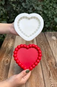 Bubble Kalp Silikon Tepsi Kalıbı thumbnail 3