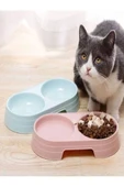 TİNEKE  Çift Bölmeli Evcil Hayvan Mama Kabı thumbnail 1