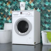 Kenzlife çamaşır&kurutma makinesi dolabı büyük boy afanasi byz 100*80*70 banyo kapaksız arkalıksız thumbnail 1