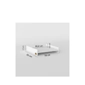 Kenzlife çamaşır&bulaşık makinesi dolabı olenka crd 015*70*60 banyo aparatı arkalıksız - 4
