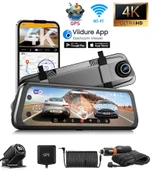 MPIA CC68 10" Tam Ekran Aynalı Araç İçi 4K Kamera GPS, Wifi ,Geri Görüş Kamerası thumbnail 1
