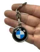 Bmw Yazılı Metal Damla Anahtarlık Çift Yönlü (1 ADET) - 1