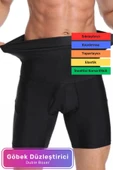 Özel Üretim Şekillendirici Basen Göbek Toparlayıcı Sıkılaştırıcı Bel İnceltici Erkek Siyah Boxer Korse thumbnail 1