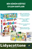 Zeka Geliştirici Dil Eğitici Kişisel Gelişim Çocuk Bir Günüm Eylem Resimli Aktivite Kartları - 1