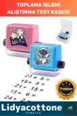 Matematik Çocuk Okul Toplama İşlemi Alıştırma Test Kaşesi Mürekkepli Test Çalışma Eğitici Öğretici - 1