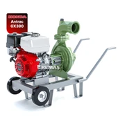 Antrac GX390 İpli 4'' inç Honda Motorlu Benzinli Motopomp Su Motoru - 1