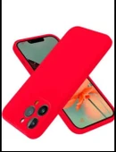 İPHONE 12 PRO SİLİKON KILIF KIRMIZI - 2