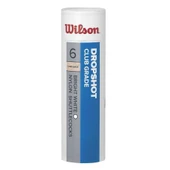 Wilson Dropshot 6'lı Beyaz Badminton Topu WRT6046WH - 1