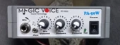 MAGICVOICE MV-2022 PA-50W PLASTİK KASA  12 VOLT MİNİ 50 WATT PAZARCI ANFİSİ - 1