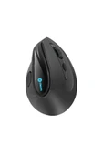 Dexim Wireless, 2.4Ghz & Bluetooth RGB AntiRSI Şarj Edilebilir Ergonomik Dikey Tutuşlu Kablosuz Mouse - 1