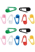 Çengelli İğne Plastik Renkli 10 Adet 2 cm - 1