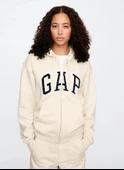 Gap V-Frch Exc Herıtage Fz Hoodie Kapüşonlu Fermuarlı Kadın Sweatshirt - 1