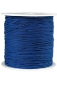 Paraşüt İpi, Bileklik-Kolye örgü ipi 1 mm 50 metre Saks - 1