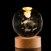 I Love You Tasarımlı Dekoratif Gece Lambası - 1