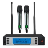 ROOF R-2200-EE UHF 2 EL MİKROFON TELSİZ MİKROFON SETİ - 1
