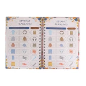 HAYALLERİNİN PEŞİNDEN GİT TASARIM KONUŞAN AJANDA HAFTALIK PLANLAYICI DEFTER - 6