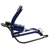 Ayak Tipi Hava Pompası Göstergeli Tekli Teker Araç Araba Bisiklet Motorsiklet Top Pompası - 3