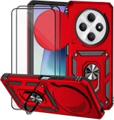 Zipax Xiaomi Redmi 14C / Poco C75  Kılıf Sürgülü Kamera Korumalı Tank Kapak Azn-SrVega thumbnail 1