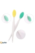 Adshome® 2 Adet Dudak Fırçası Peeling Etkili Gözenek Siyah Nokta Temizleyici Giderici Çift Yön - 6