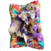 Poofy Garden XLarge Kedi Minderi Kedi Yatağı - 6