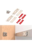 Buffer® 2 Çift Çok Amaçlı Kapı Kapak Dolap Çekmece Mobilya Durdurucu Kapatıcı Mıknatıslar - 5