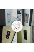 Buffer® 2 Çift Çok Amaçlı Kapı Kapak Dolap Çekmece Mobilya Durdurucu Kapatıcı Mıknatıslar - 3