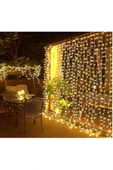 3*2 Perde Led Sarı Işık - 1