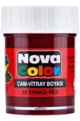 TİFOYS  Kırmızı Cam Boyası Tüp 25 ml - 1