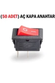 TİFOYS  ( 50 ADET )  Güç Anahtarı, Aç Kapa Anahtar, Devre Anahtarı, Mini Anahtar, On Of Switch 15x21mm - 1