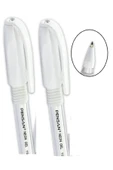 TİFOYS  Beyaz Neon Tükenmez Kalem Jel 1.0 Mm (2 Adet) - 1