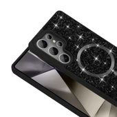 Galaxy S25 Ultra Kılıf Parlak Taşlı Tasarım Zore Pırlanta Kapak - 7