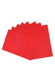 Tifoys  A4 Kırmızı Keçe Tabaka 10'lu Paket 1.5 mm - 1