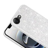Apple iPhone 16E Kılıf Parlak Taşlı Tasarım Zore Pırlanta Kapak - 5
