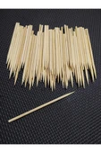 değerli hobi Ahşap Bambu Silindir Maket Çubukları 5 Mm 14,5 Cm 100 Adet - 1