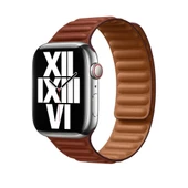 Apple Watch 45mm Baklalı Model Deri Kayış S/M MP853ZM/A Outlet - 2