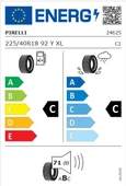 Pirelli 225/40 R18 92Y XL Cinturato P7 RFT (*) Oto Yaz Lastiği (Üretim:2025) thumbnail 2