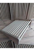 ncy Masa Altı Ayaklık Ayak Yükseltici Ayak Koyma Standı Doğal Ahşap 47x38 Cm - 3