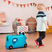 B.Toys Tekerlekli Seyahat Çantası - Mavi thumbnail 4