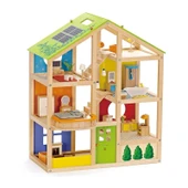 Hape 4 Mevsim Mobilyalı Oyuncak Ev - 1