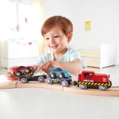 Hape Oyuncak Yarış Arabası Taşıma Treni - 2