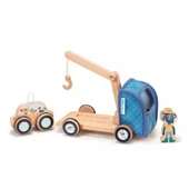 Lilliputiens Ahşap Çekici Kamyonu - 1