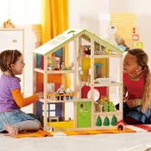 Hape 4 Mevsim Mobilyalı Oyuncak Ev - 4