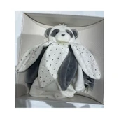 Doudou Hediye Kutulu Gri Panda Uyku Arkadaşı 26 cm - 9