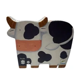 Djeco Dekoratif Puzzle 24 Parça - The Cows On The Farm - 6