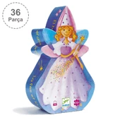 Djeco Dekoratif Puzzle 36 Parça - The Fairy And The Unicorn - 1