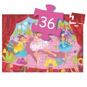 Djeco Dekoratif Puzzle 36 Parça - The Ballerina With The Flower - 5