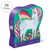Crocodile Creek Dekoratif Puzzle - 36 Parça - Unicorn - 1