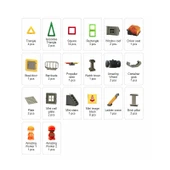 Magformers Mıknatıslı Construction Set - 50 Parça - 4