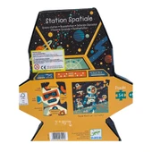Djeco Dekoratif Puzzle 54 Parça - Space Station - 5